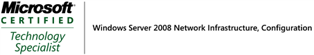 MCTS Windows Server 2008 Network